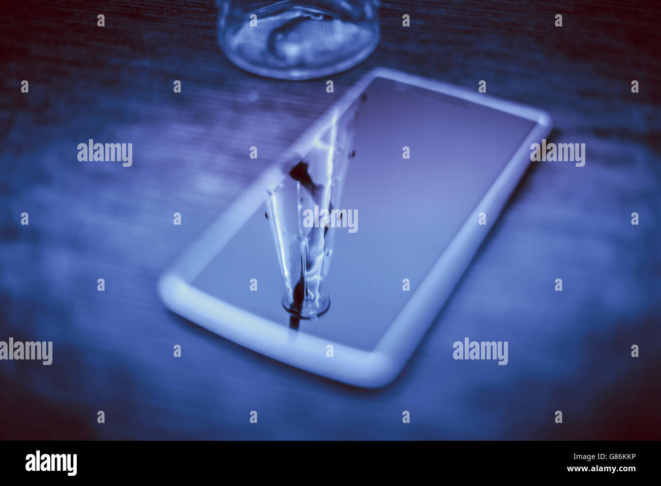 Arrière-plan de téléphone intelligent Banque D'Images