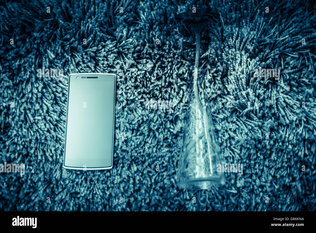 Arrière-plan de téléphone intelligent Banque D'Images