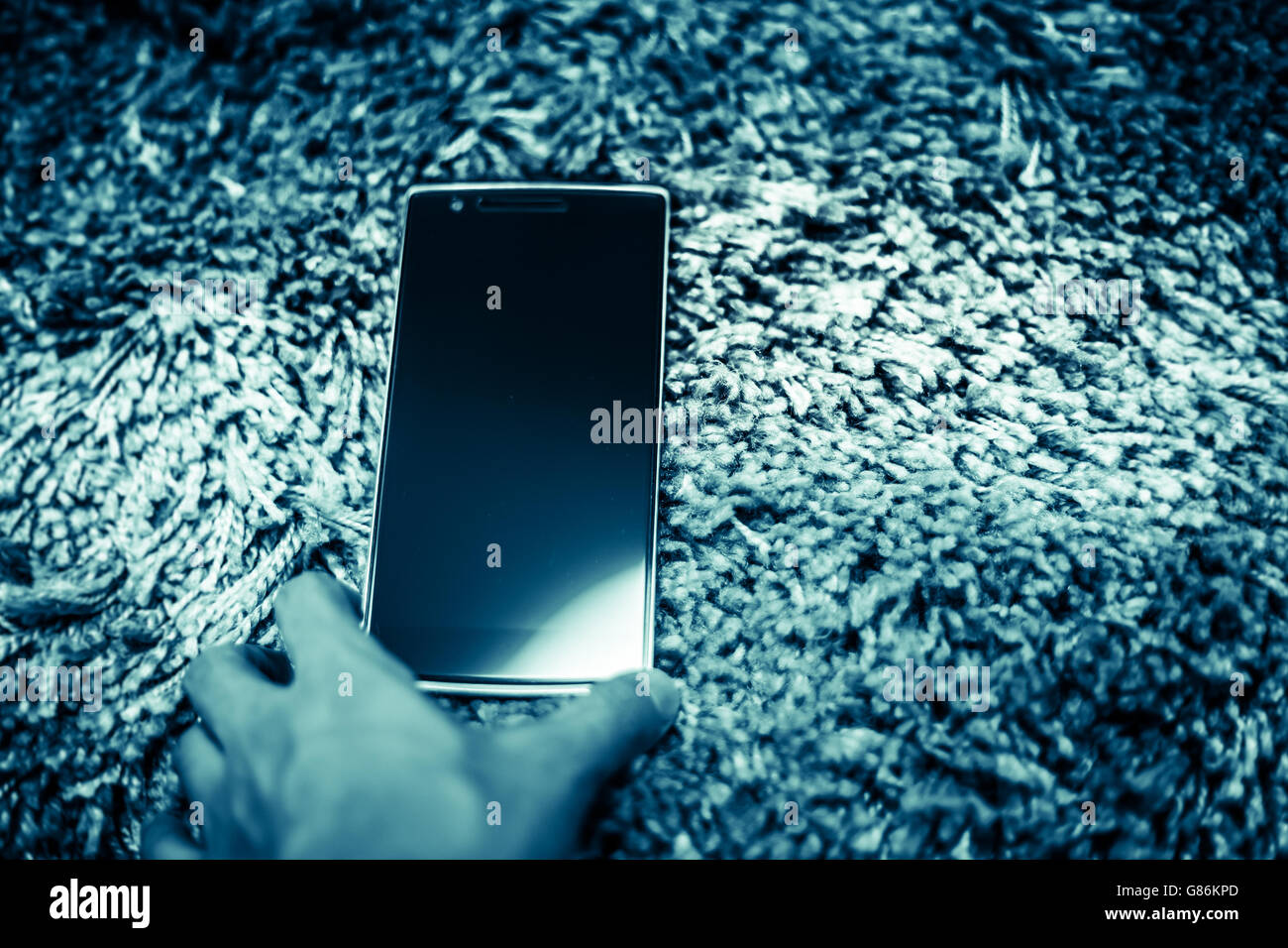 Arrière-plan de téléphone intelligent Banque D'Images