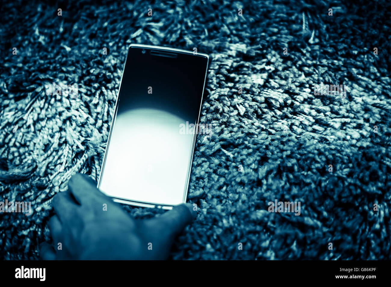 Arrière-plan de téléphone intelligent Banque D'Images