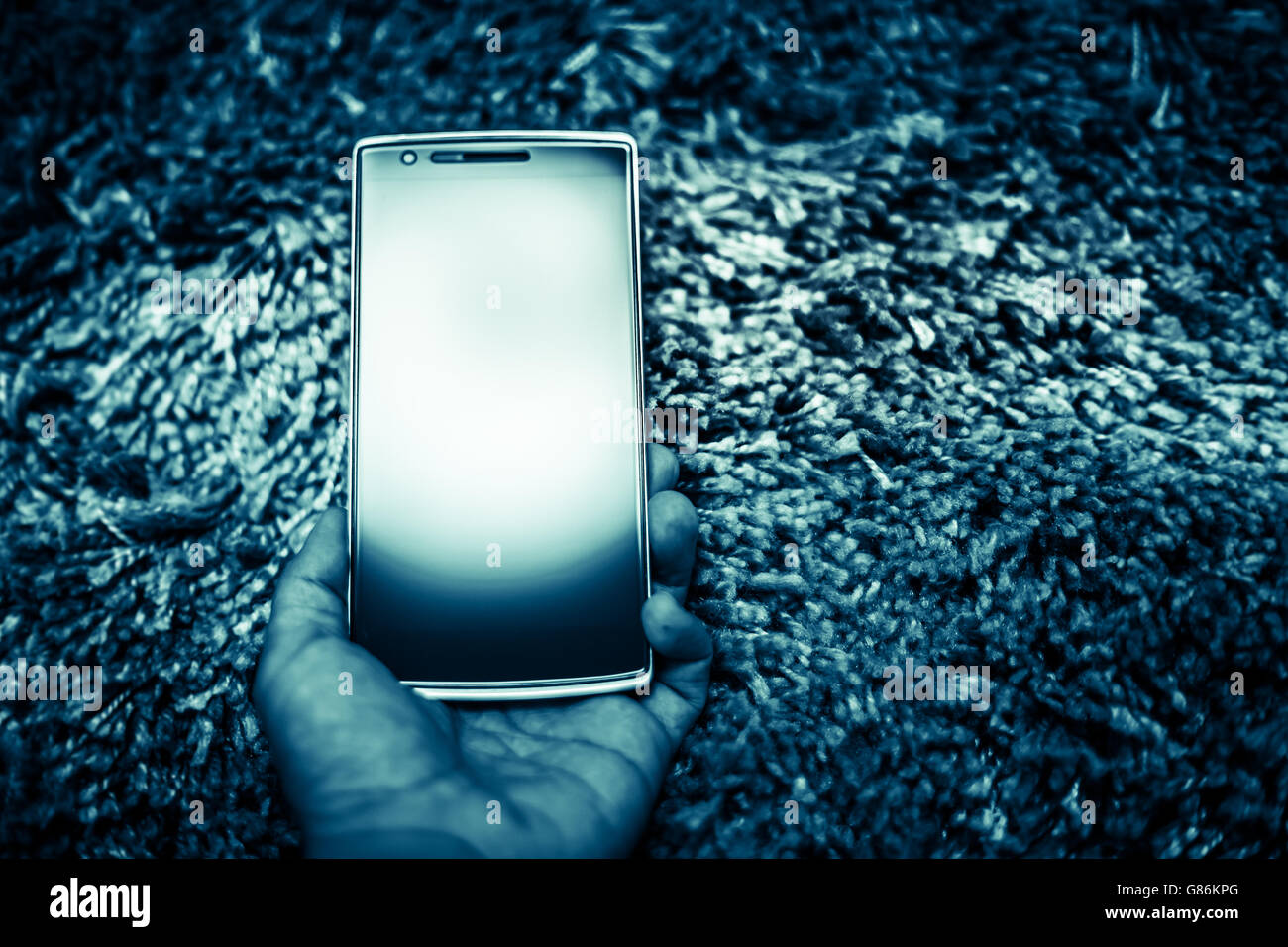 Arrière-plan de téléphone intelligent Banque D'Images