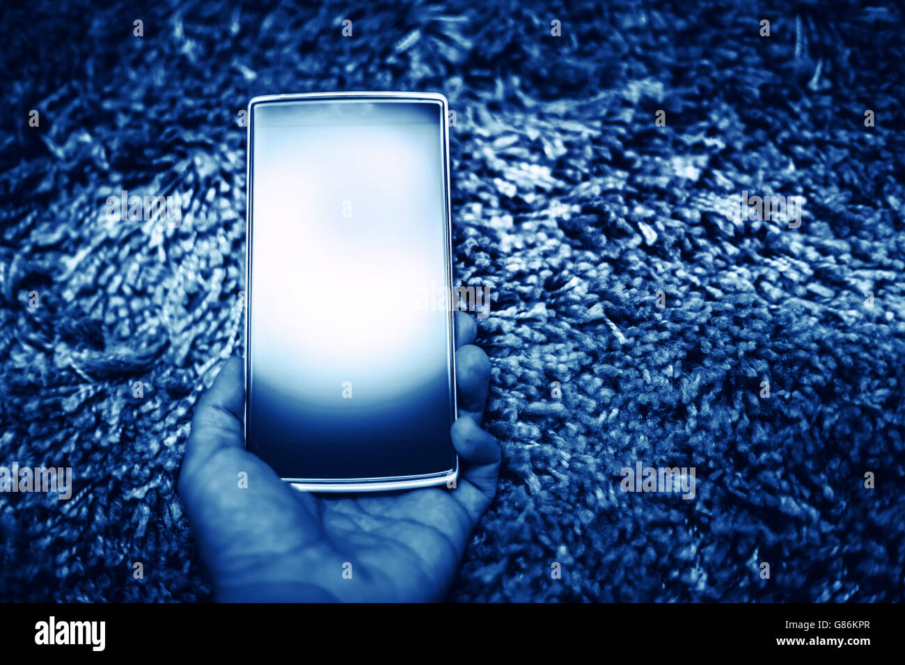 Arrière-plan de téléphone intelligent Banque D'Images