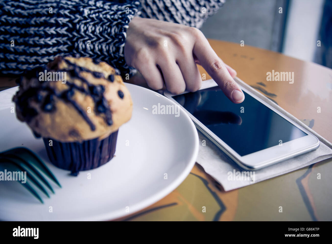 Arrière-plan de téléphone intelligent Banque D'Images