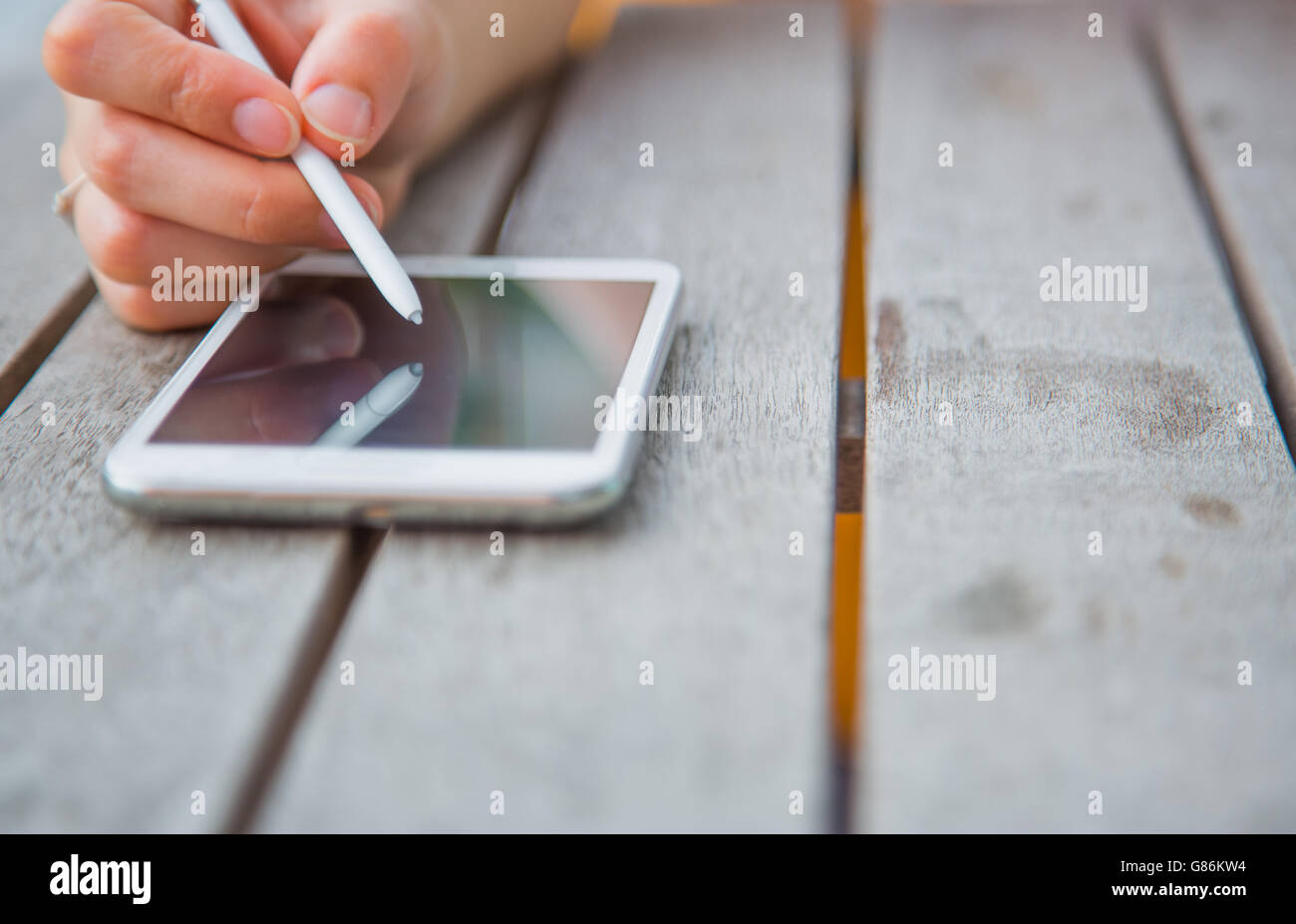 Arrière-plan de téléphone intelligent Banque D'Images