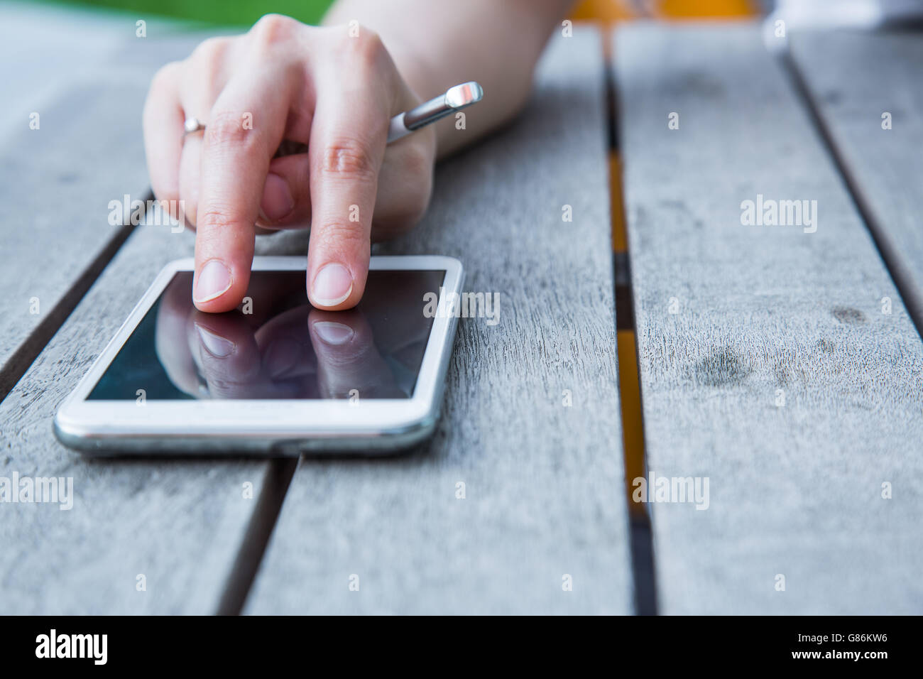 Arrière-plan de téléphone intelligent Banque D'Images