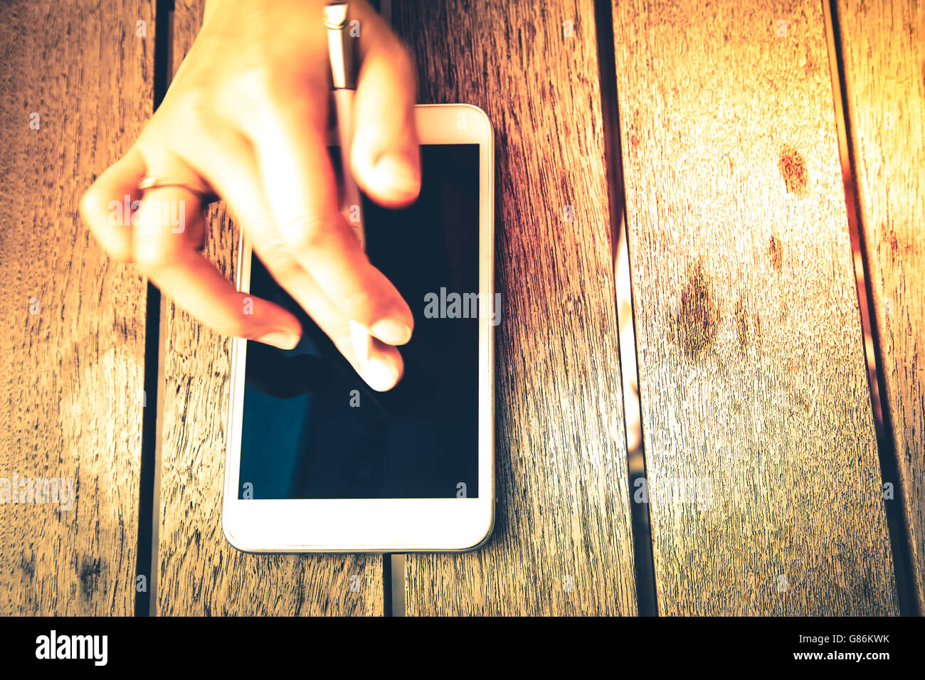 Arrière-plan de téléphone intelligent Banque D'Images