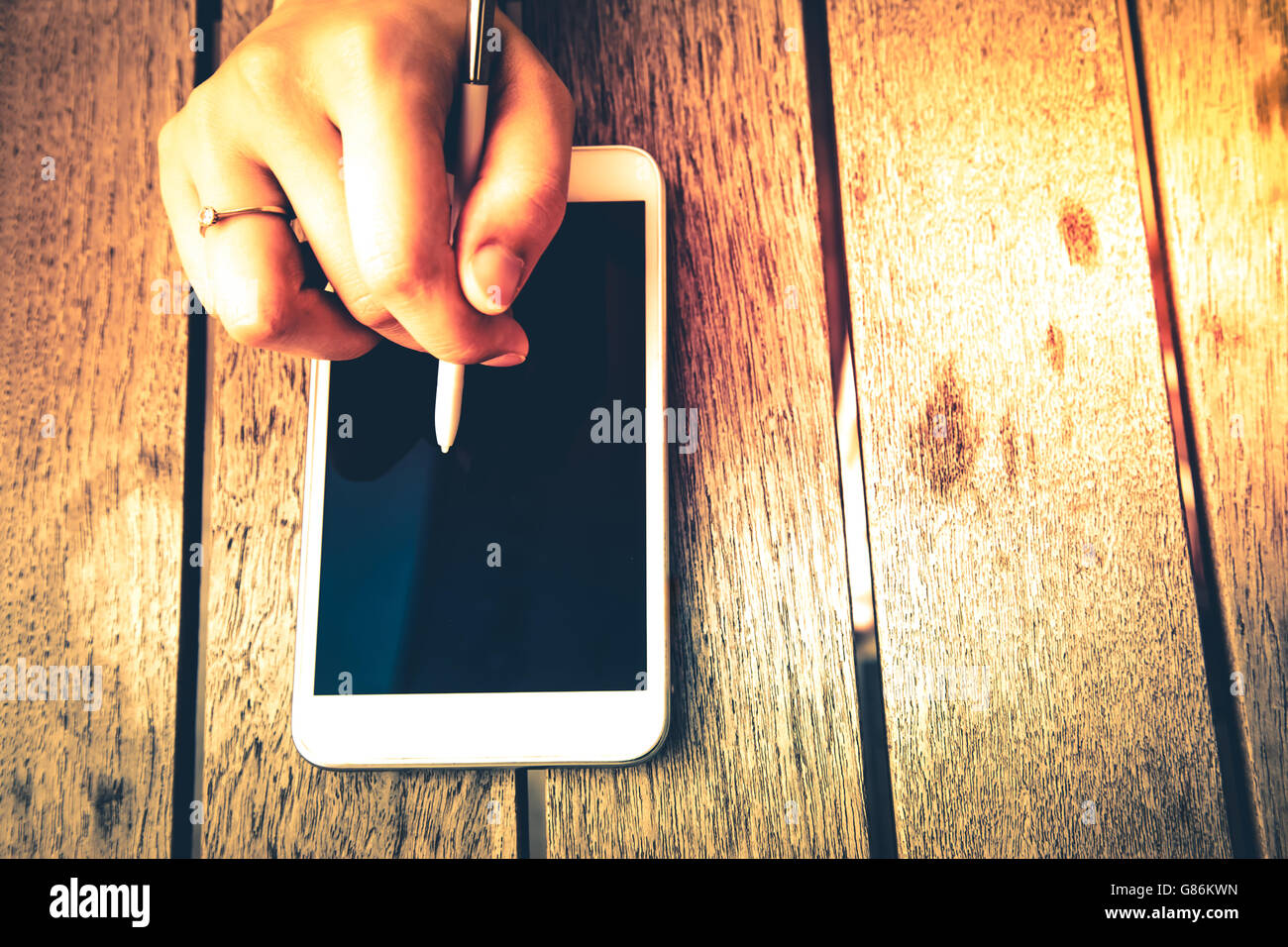 Arrière-plan de téléphone intelligent Banque D'Images