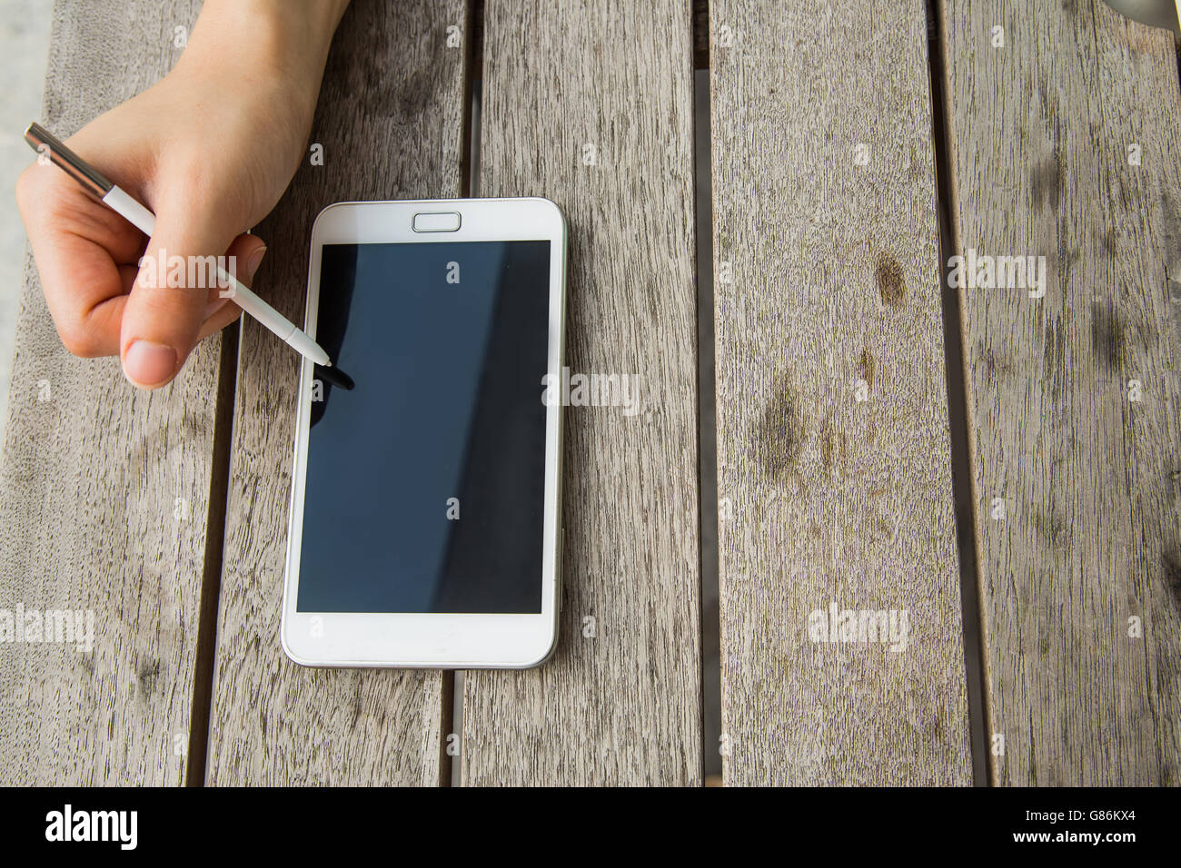 Arrière-plan de téléphone intelligent Banque D'Images