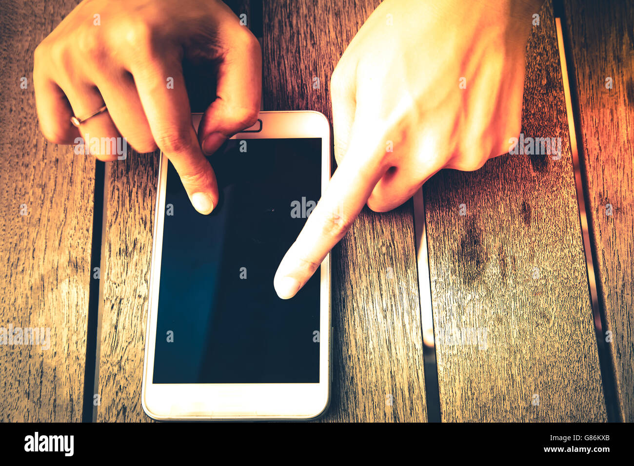 Arrière-plan de téléphone intelligent Banque D'Images