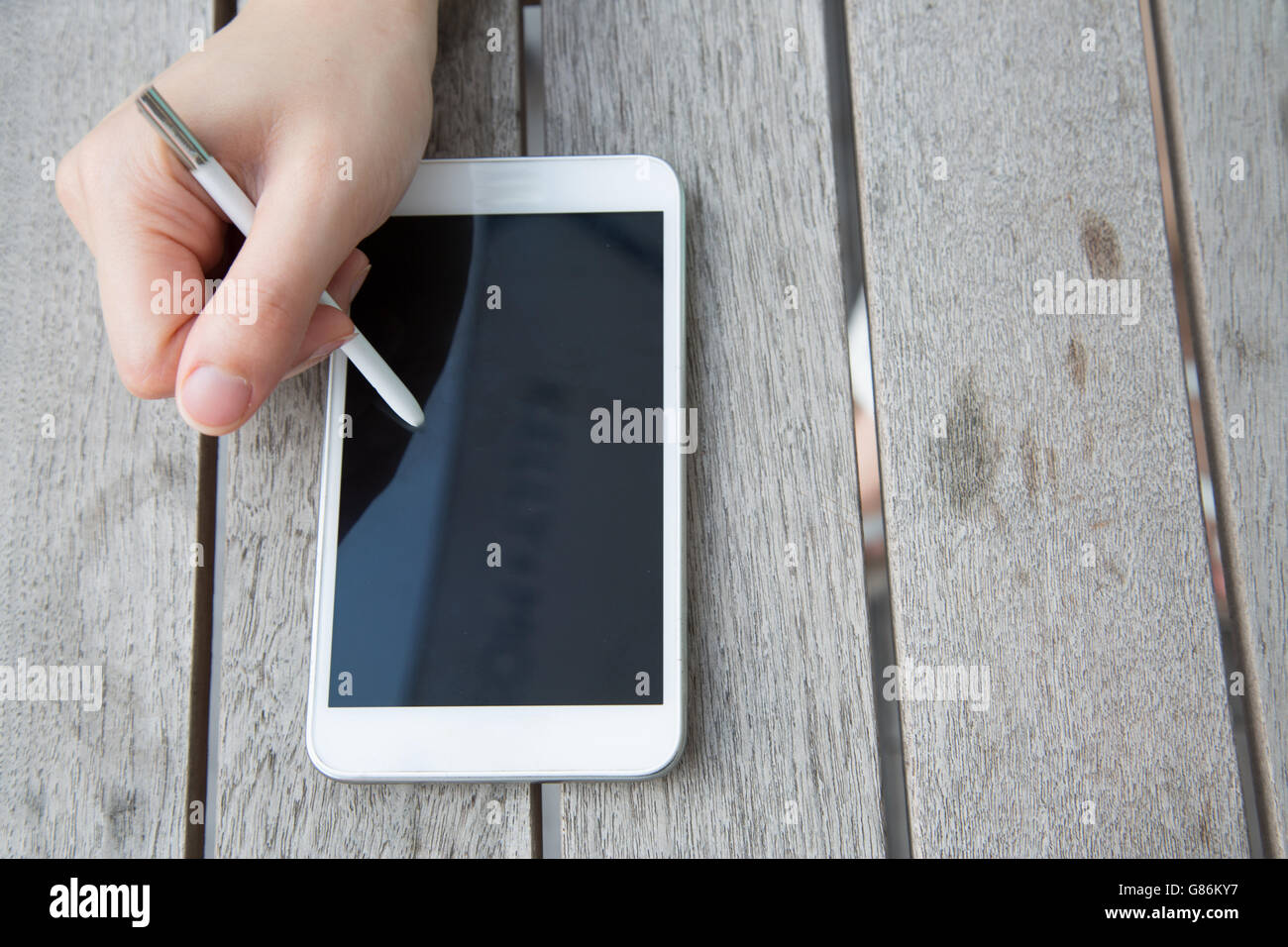 Arrière-plan de téléphone intelligent Banque D'Images