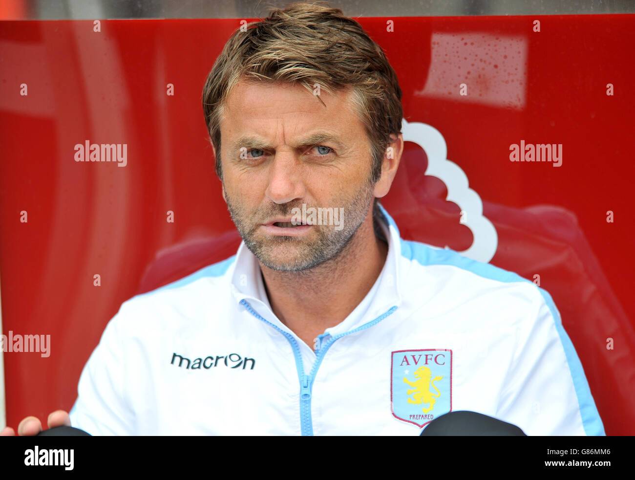 Football - pré saison amical - Nottingham Forest / Aston Villa - City Ground. Tim Sherwood, directeur de la villa Aston Banque D'Images