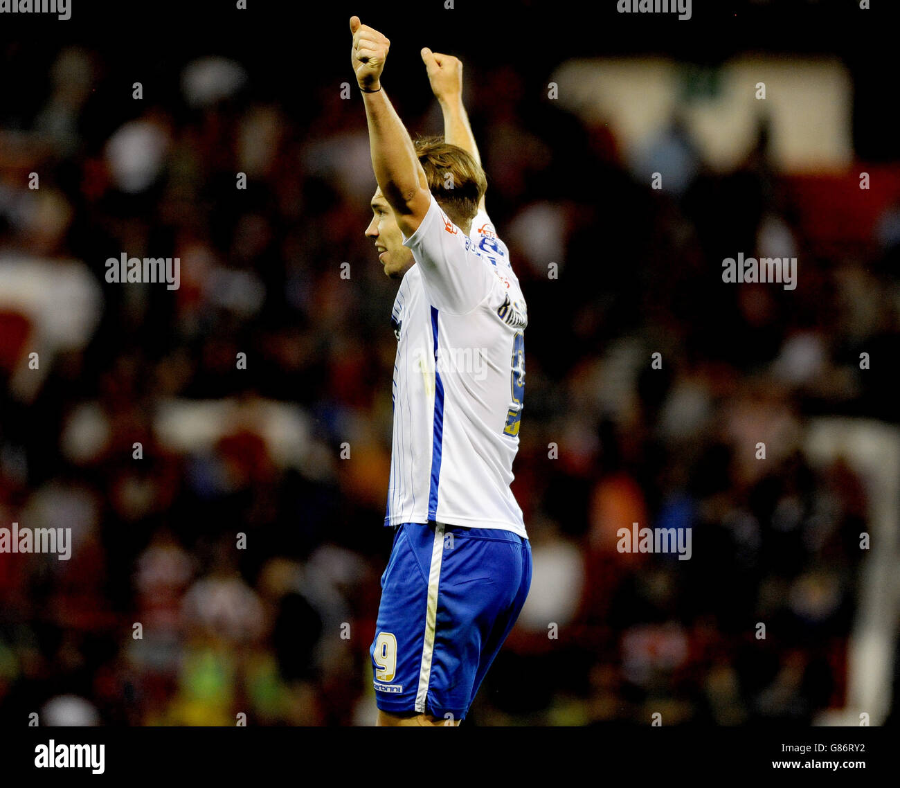 Soccer - Capital One Cup - Premier tour - Nottingham Forest v Walsall - Rez-de-Ville Banque D'Images