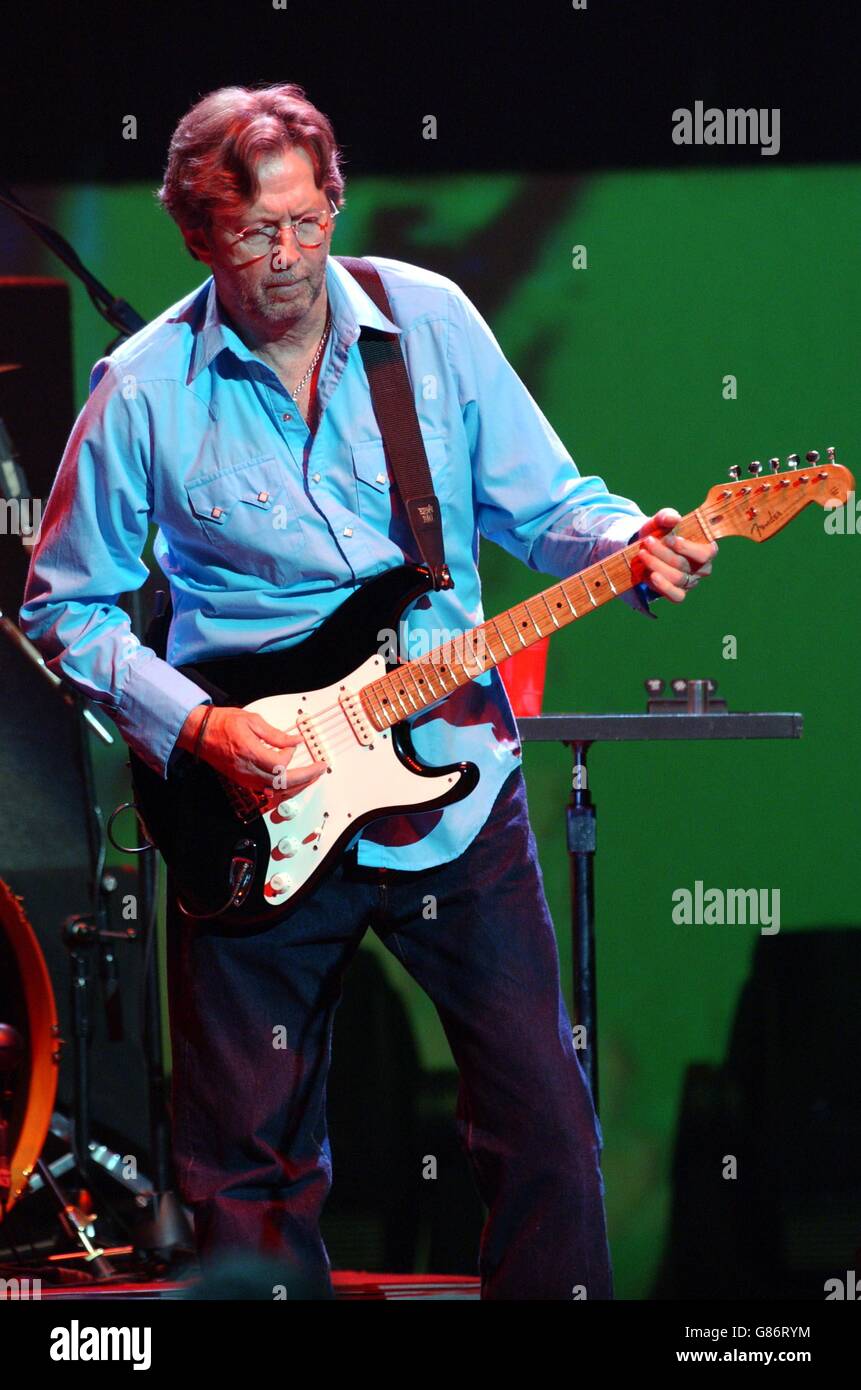 Concert de réunion de Cream - Royal Albert Hall. Eric Clapton de la crème. Banque D'Images
