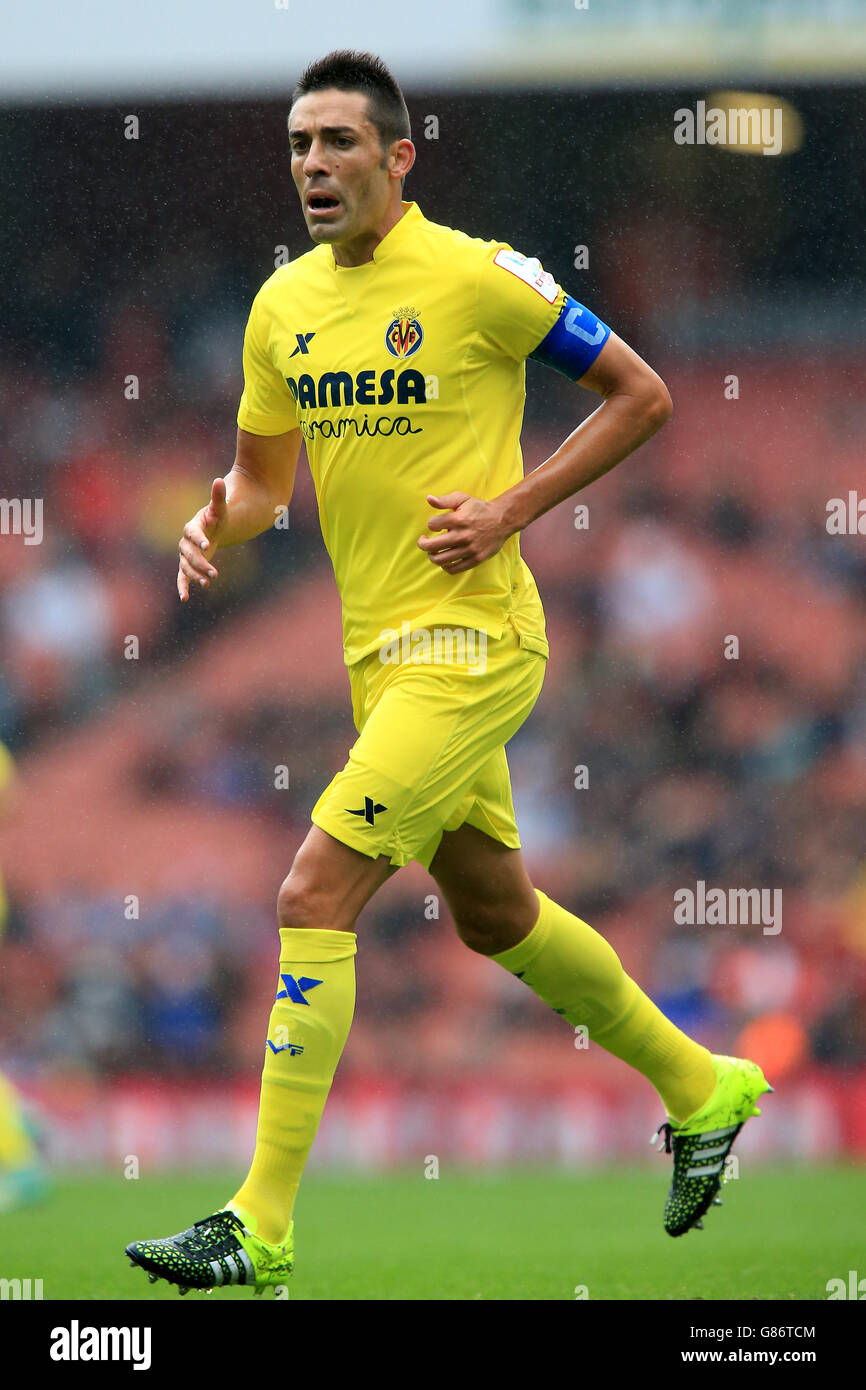 Soccer - 2015 Unis Cup - Olympique Lyonnais v Villarreal - Emirates Stadium Banque D'Images