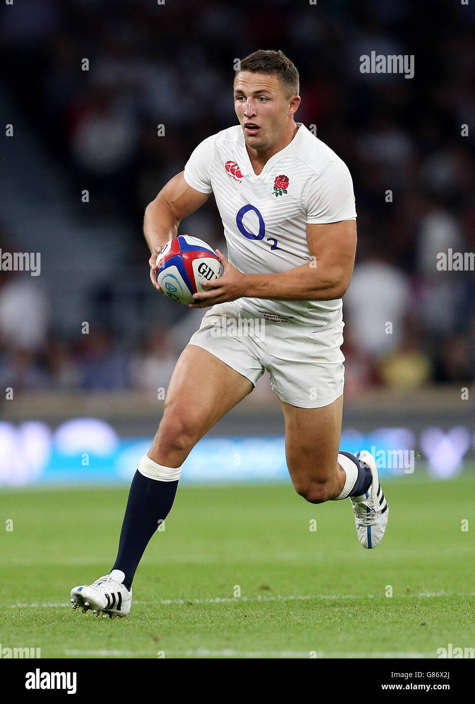 Rugby Union - Coupe du Monde Réchauffer - Angleterre / France - Le Stade de Twickenham Banque D'Images