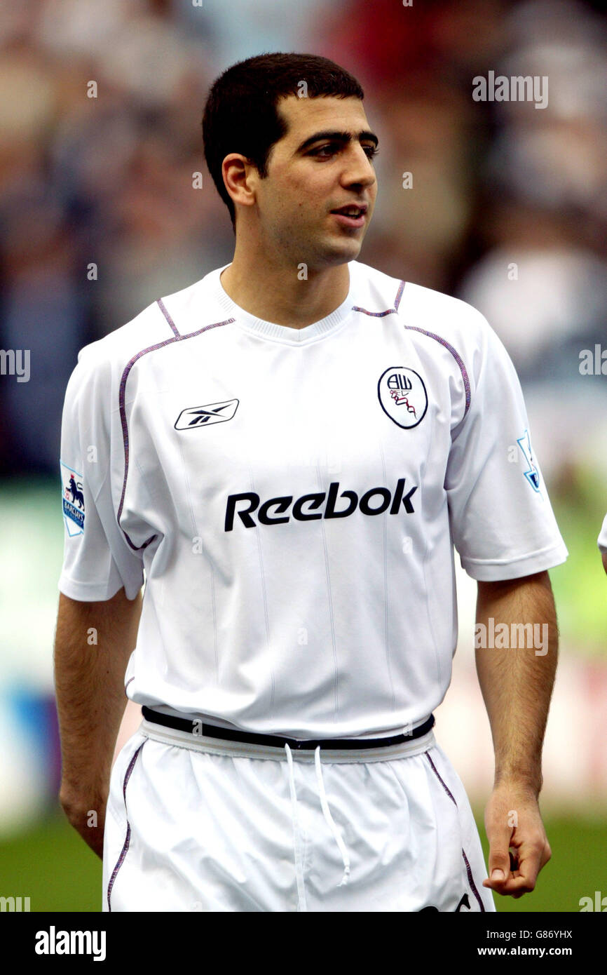 Soccer - FA Barclays Premiership - Bolton Wanderers / Chelsea - Reebok Stadium.Tal Ben Haim, Bolton Wanderers Banque D'Images