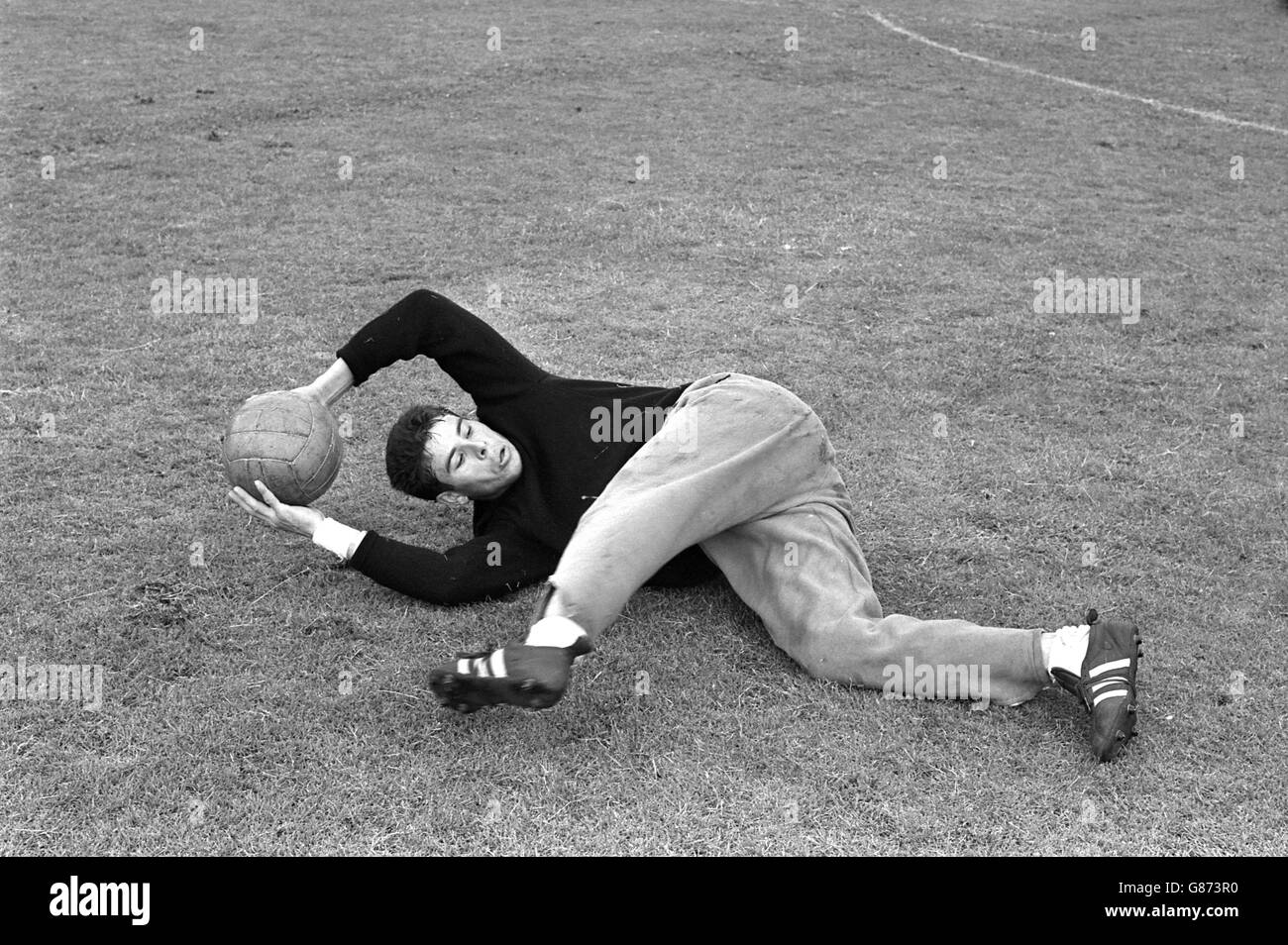 Football - Coupe du Monde FIFA Angleterre 1966 - Espagne - Delta Formation Metals Terrain de sport, Birmingham Banque D'Images