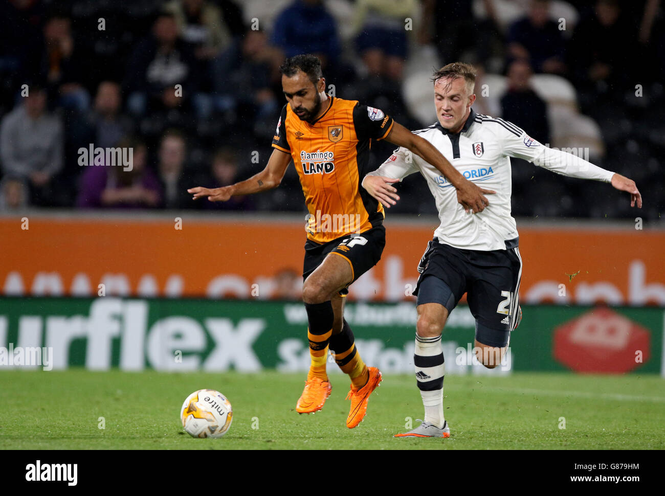 Sky Bet Championship Soccer - - Hull City v Fulham - KC Stadium Banque D'Images