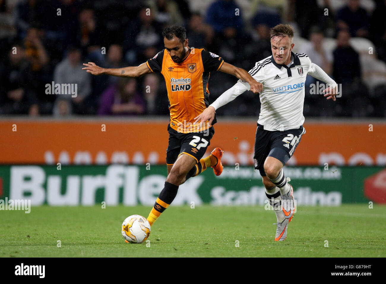 Sky Bet Championship Soccer - - Hull City v Fulham - KC Stadium Banque D'Images