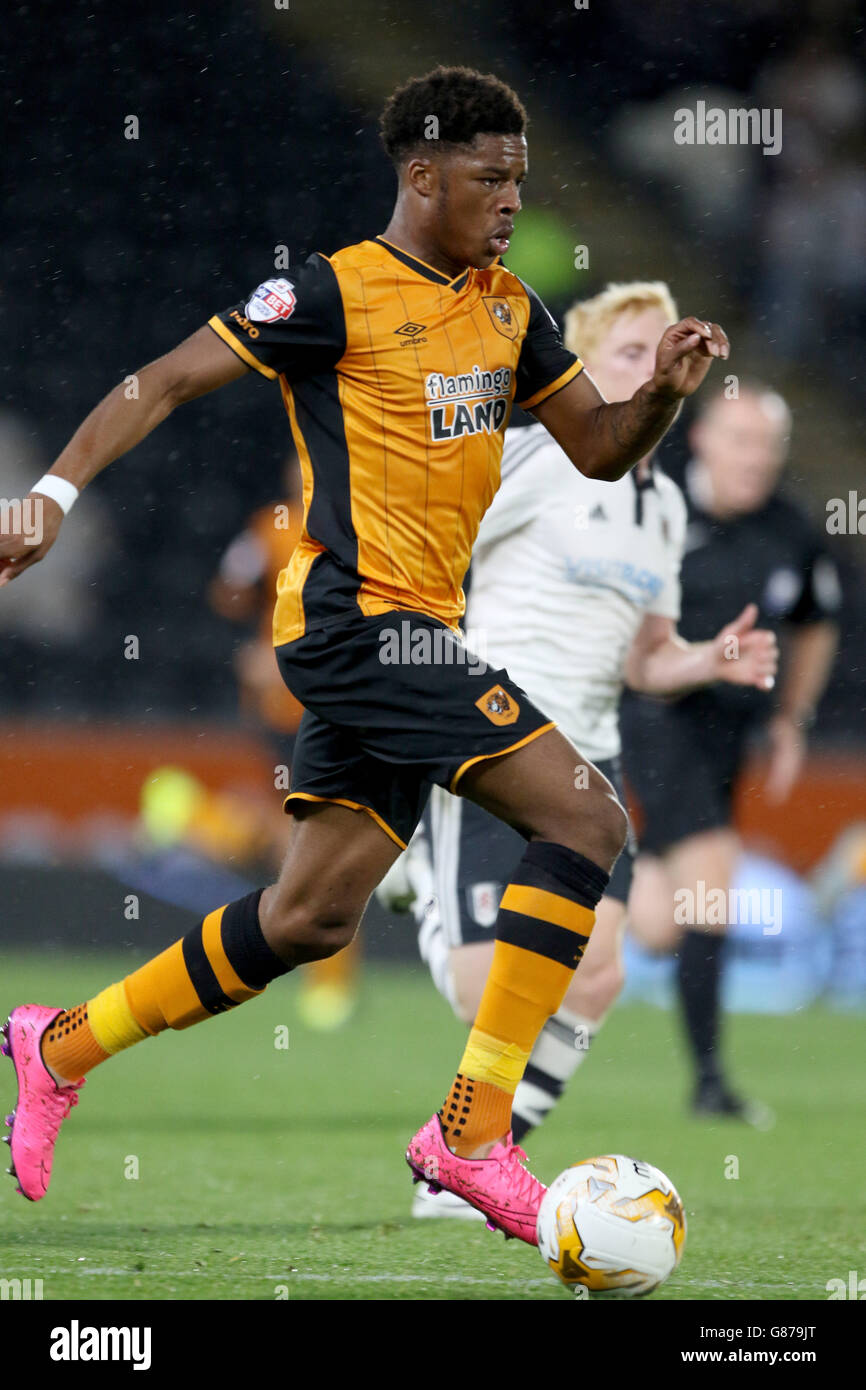Sky Bet Championship Soccer - - Hull City v Fulham - KC Stadium Banque D'Images