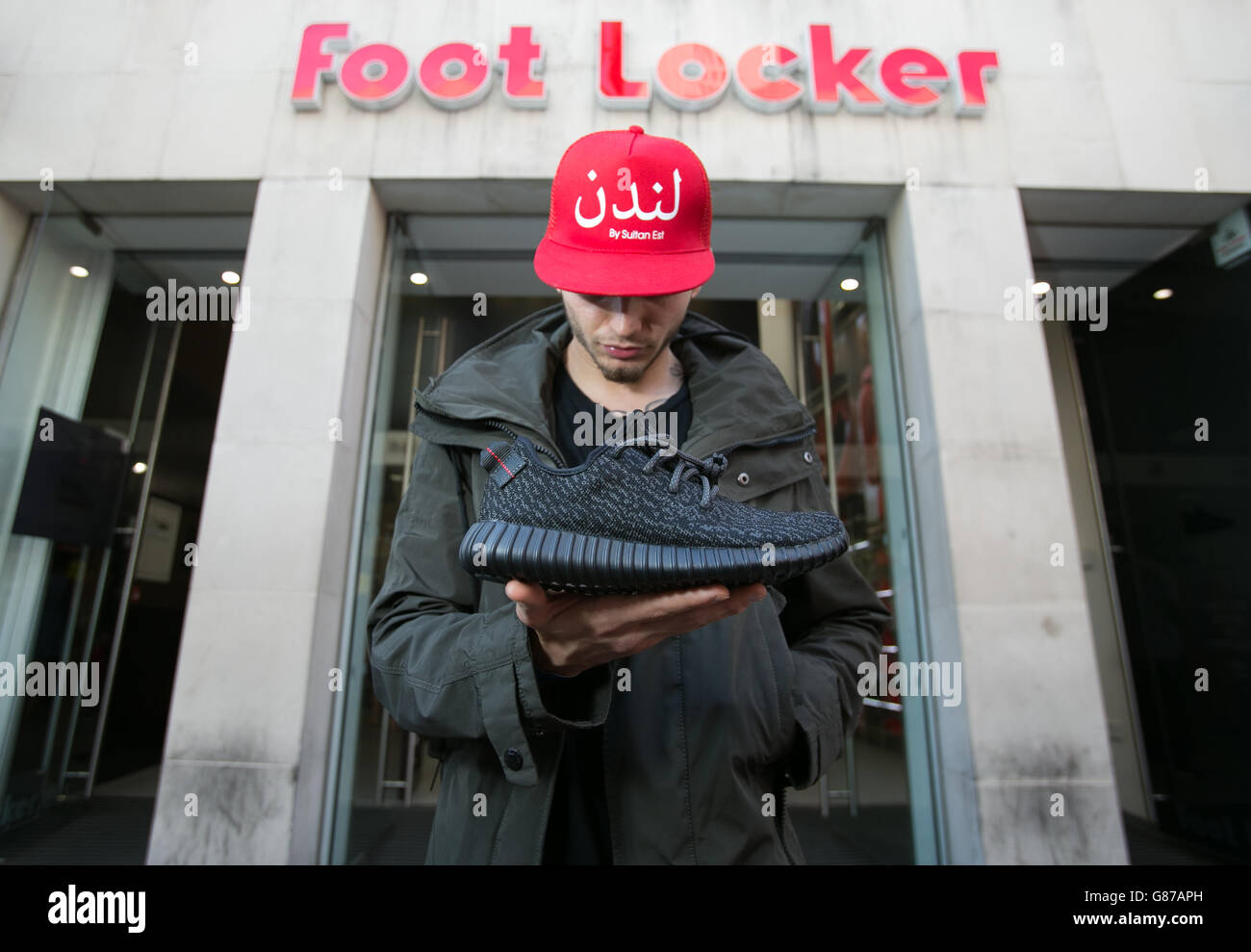 At foot locker in oxford street Banque de photographies et d'images à haute  résolution - Alamy