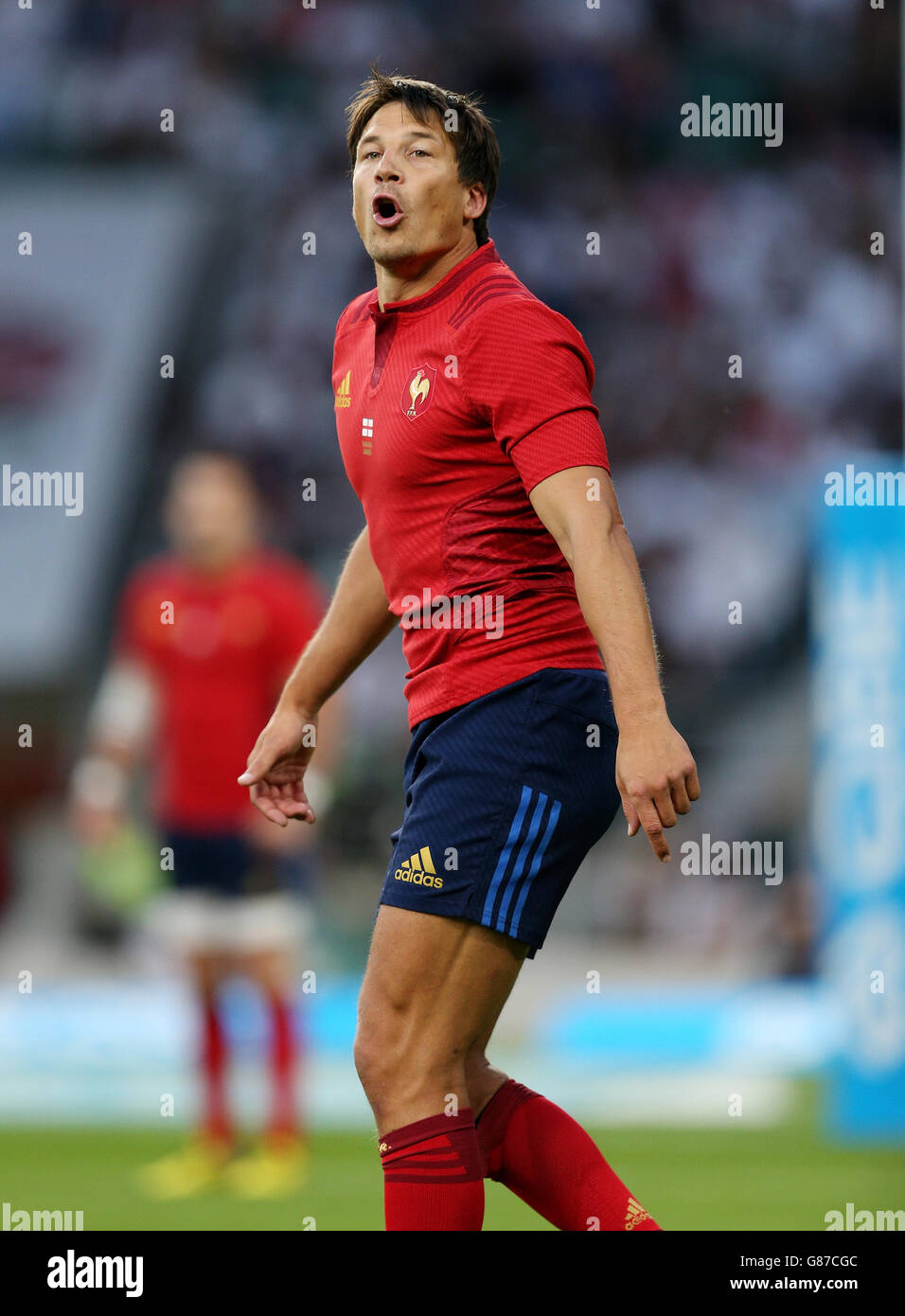 Rugby Union - Coupe du Monde Réchauffer - Angleterre / France - Le Stade de Twickenham Banque D'Images