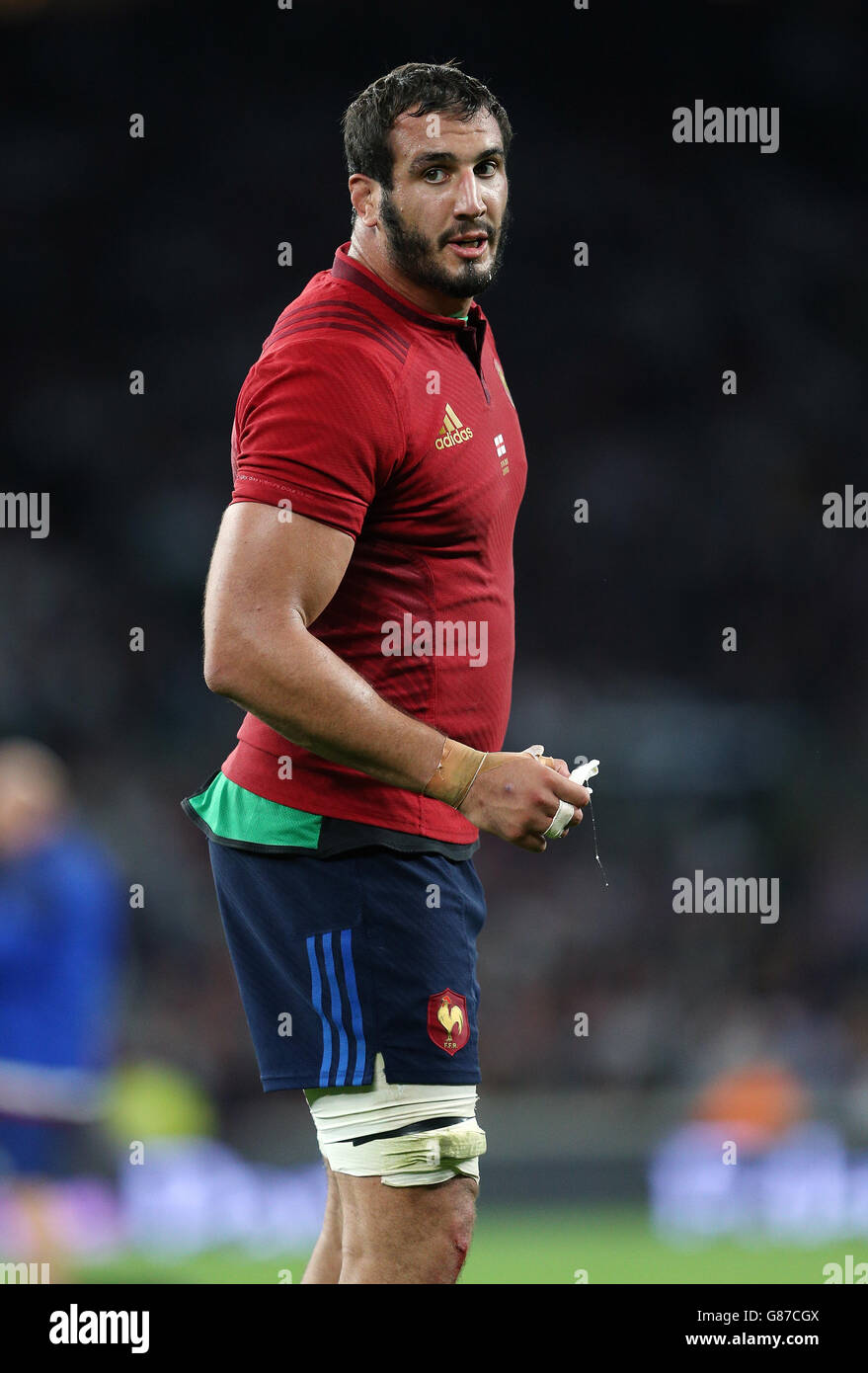 Rugby Union - Coupe du Monde Réchauffer - Angleterre / France - Le Stade de Twickenham Banque D'Images