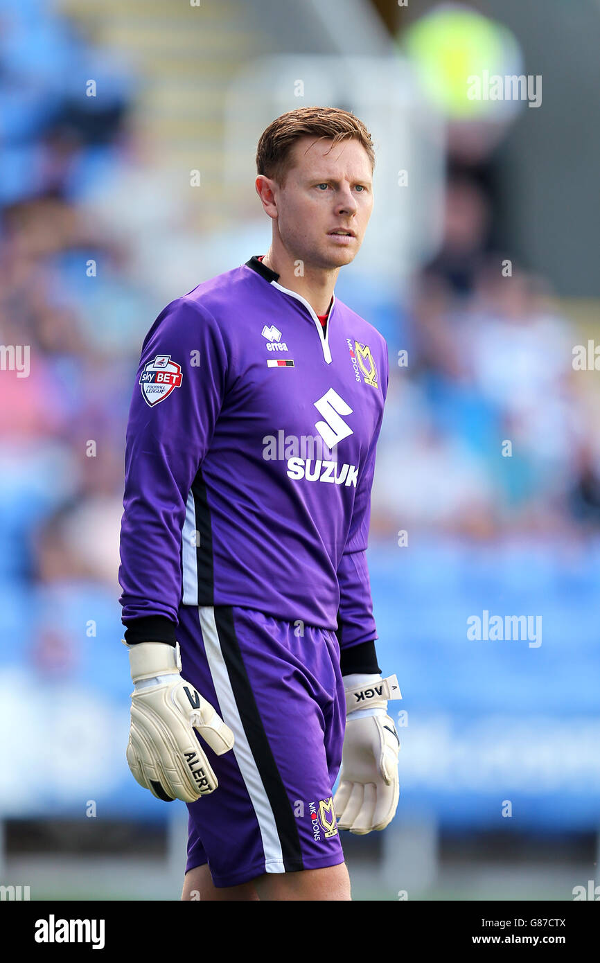 Sky Bet Championship Soccer - - Lecture v Milton Keynes Dons - Madejski Stadium Banque D'Images