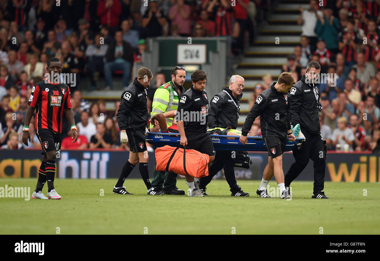 Soccer - Barclays Premier League - AFC Bournemouth v Leicester City - Vitalité Stadium Banque D'Images