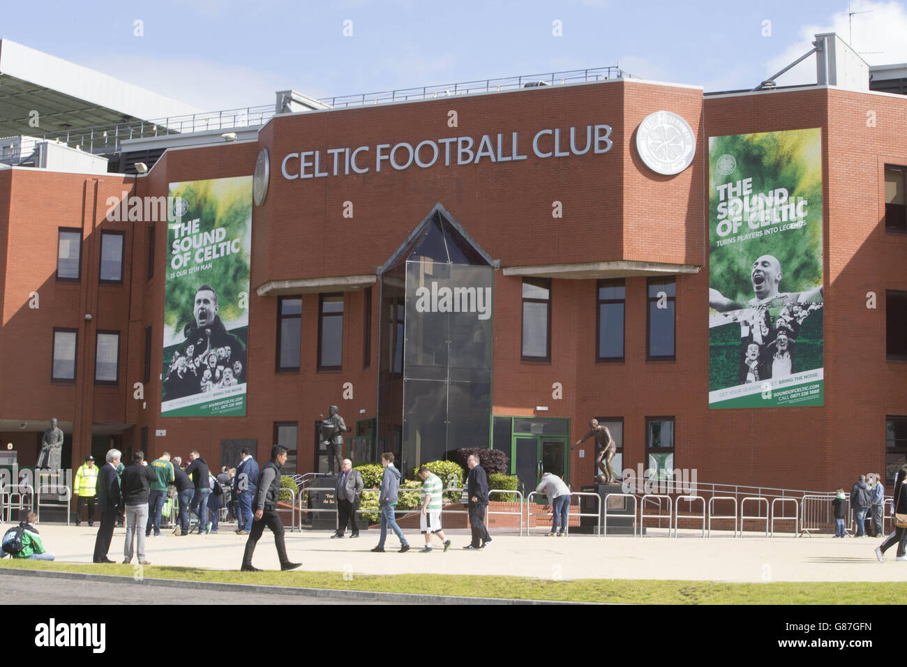 Soccer - Ladbrokes Premiership - Celtic v Ross County - Celtic Park. Masse GV Banque D'Images