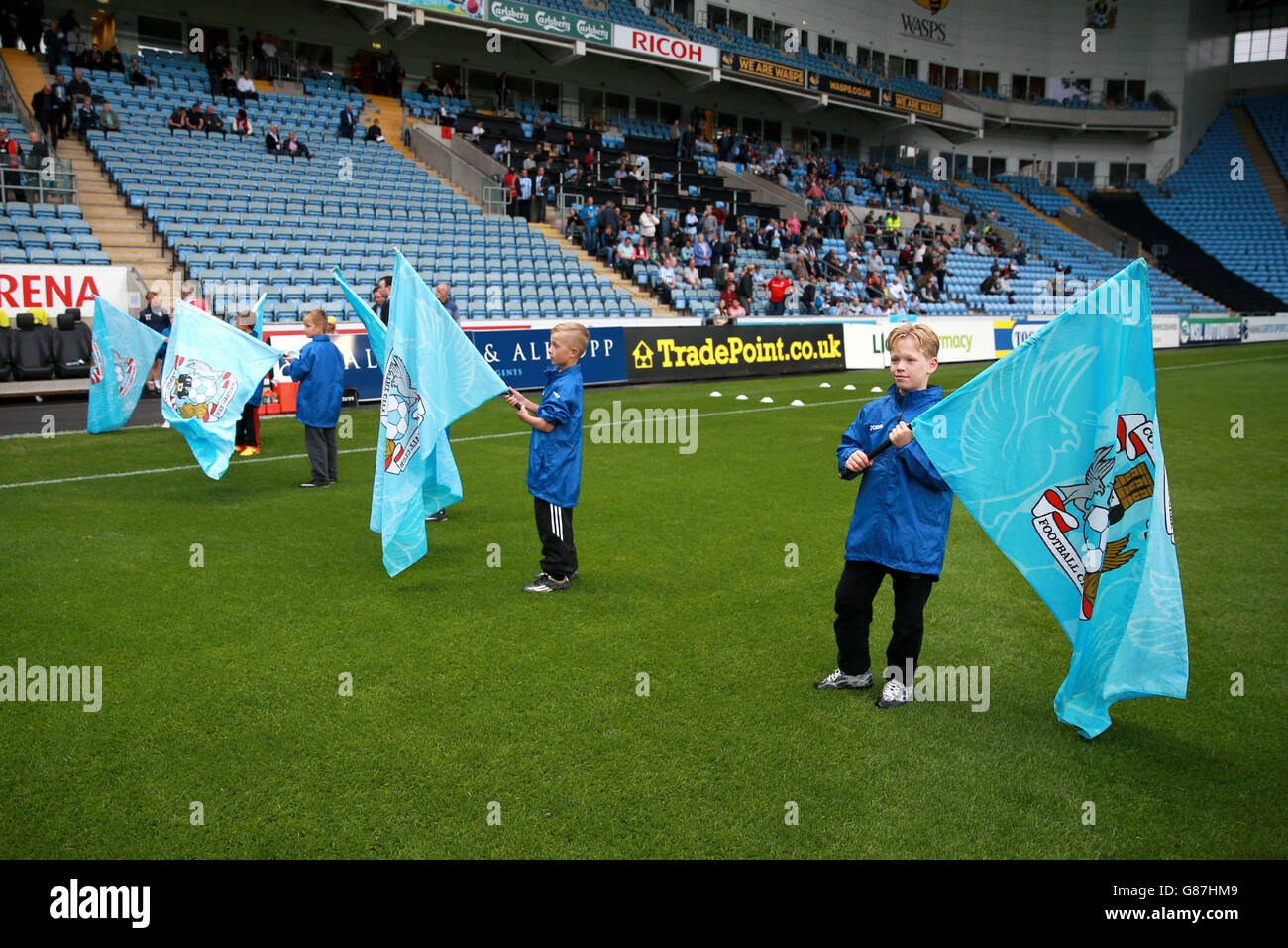 Sky Bet League Soccer - Un - ville de Coventry v Crewe Alexandra - Ricoh Arena Banque D'Images