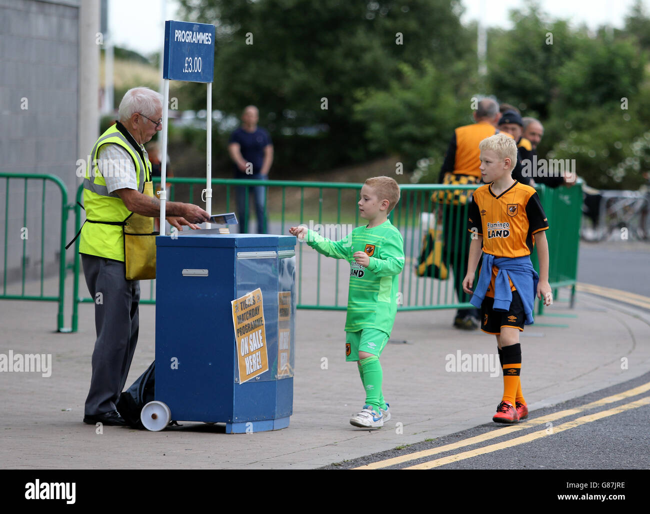 Sky Bet Championship Soccer - - Hull City v Fulham - KC Stadium Banque D'Images