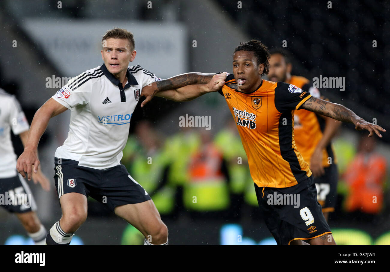 Sky Bet Championship Soccer - - Hull City v Fulham - KC Stadium Banque D'Images