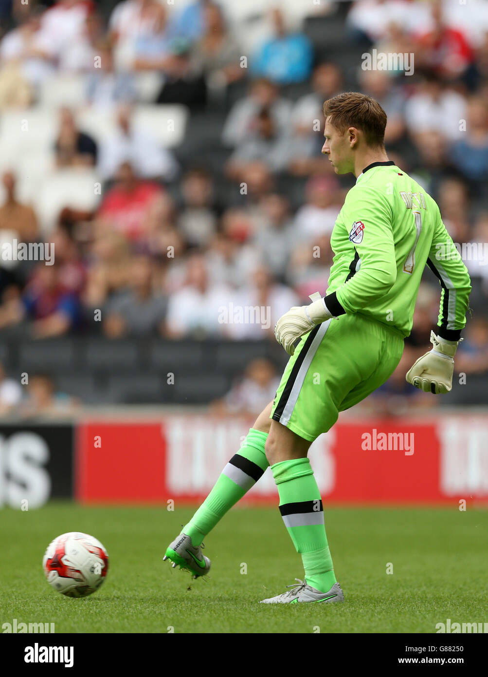 Sky Bet Championship Soccer - - MK Dons v Birmingham City - Stade:mk Banque D'Images