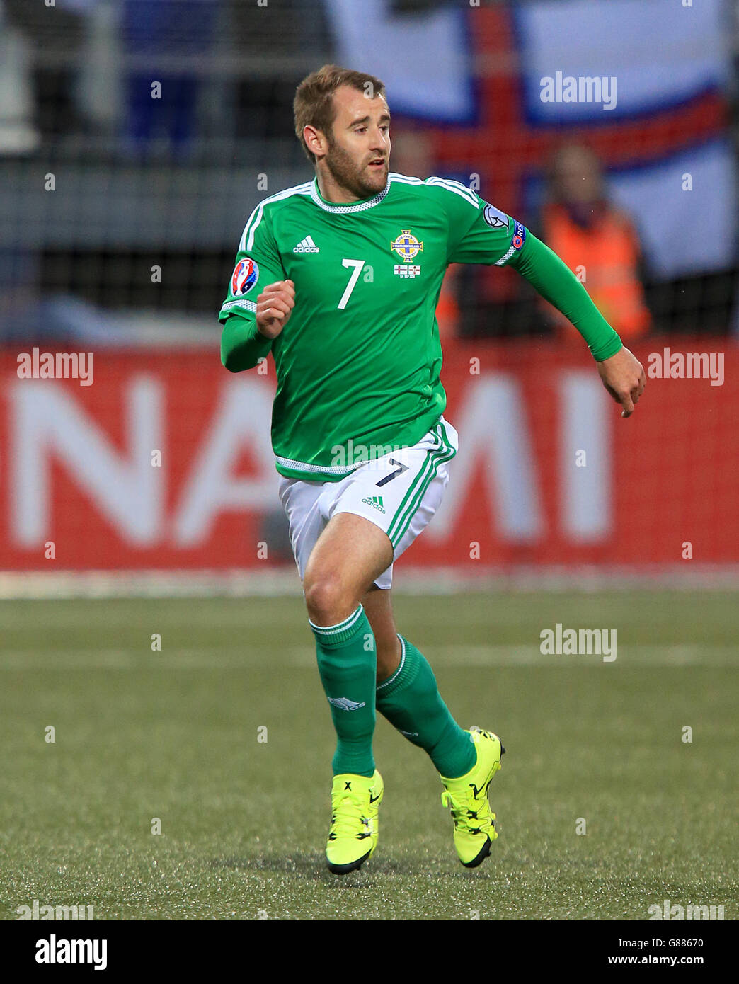 Football - UEFA Euro 2016 - Qualifications - Groupe F - îles Féroé Irlande du Nord - Torsvollur v Banque D'Images