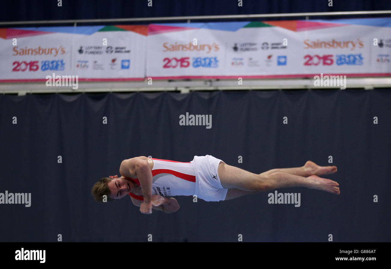 Sport - Sainsbury's 2015 Jeux de l'école - Jour 3 - Manchester Banque D'Images