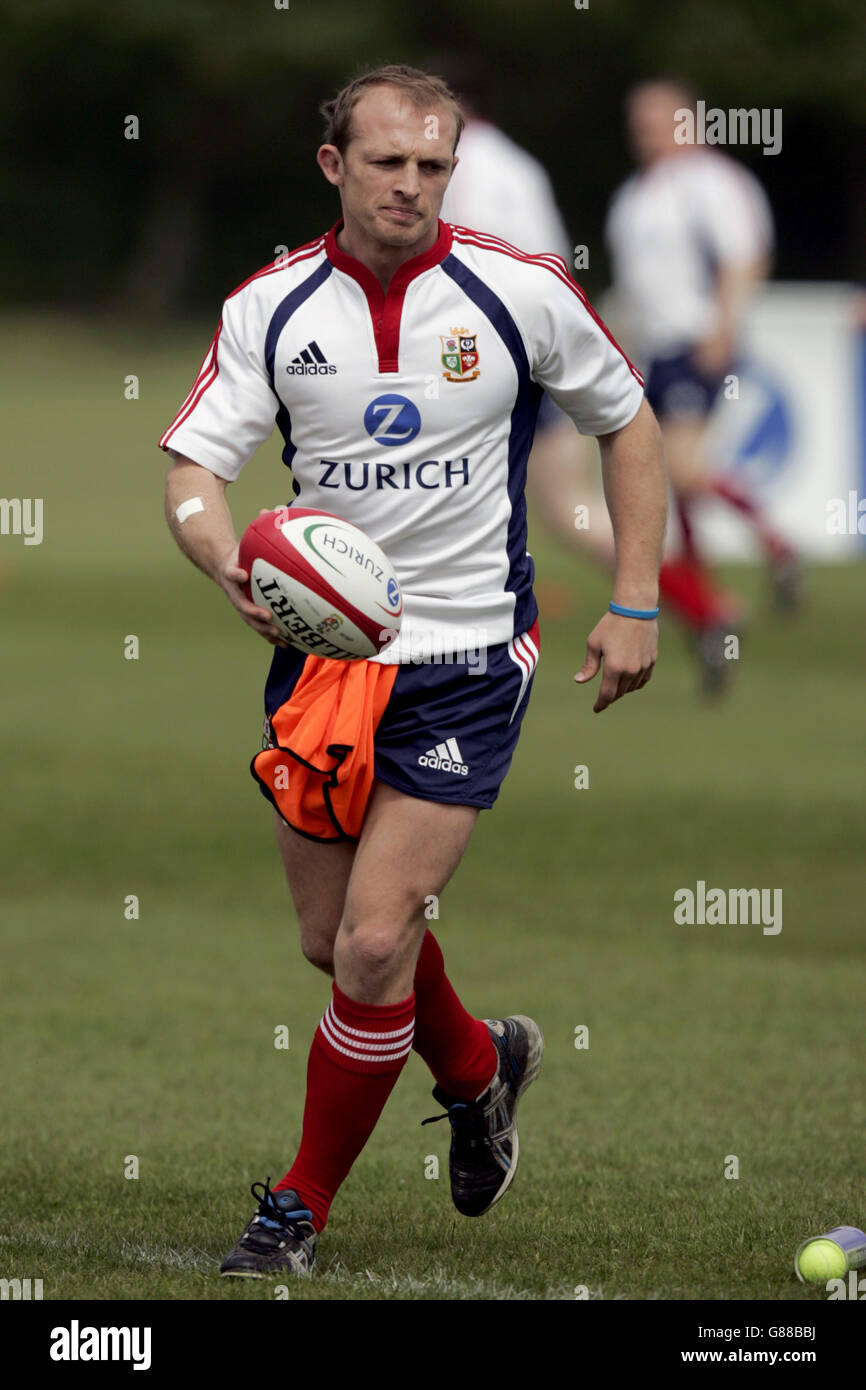 Rugby Union - British & Irish Lions v Argentine - Formation - Université de Glamorgan Banque D'Images