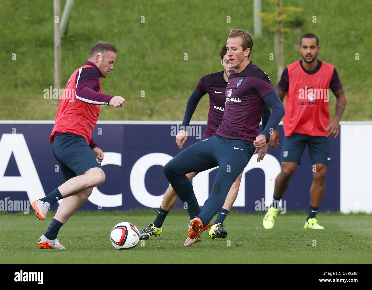 Football - UEFA Euro 2016 - Qualifications - Groupe E - San Marino v Angleterre Angleterre - Session de formation - Jour deux - St George's Park Banque D'Images