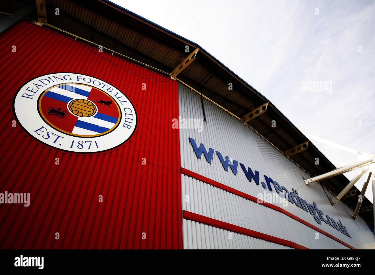 Football - Championnat de pari de ciel - lecture v Milton Keynes dons - Madejski Stadium.Vue générale du stade Madejski, stade de Reading Banque D'Images