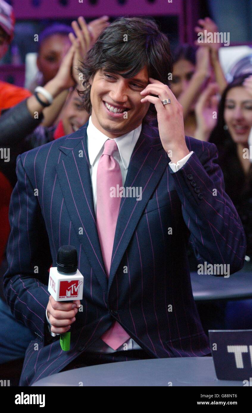 MTV's TRL - Total Request Live - Leicester Square Banque D'Images