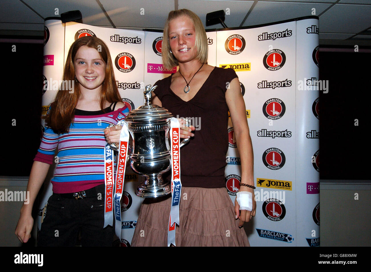 Football - Charlton Athletic Football Club Présentation du soir - La Vallée Banque D'Images