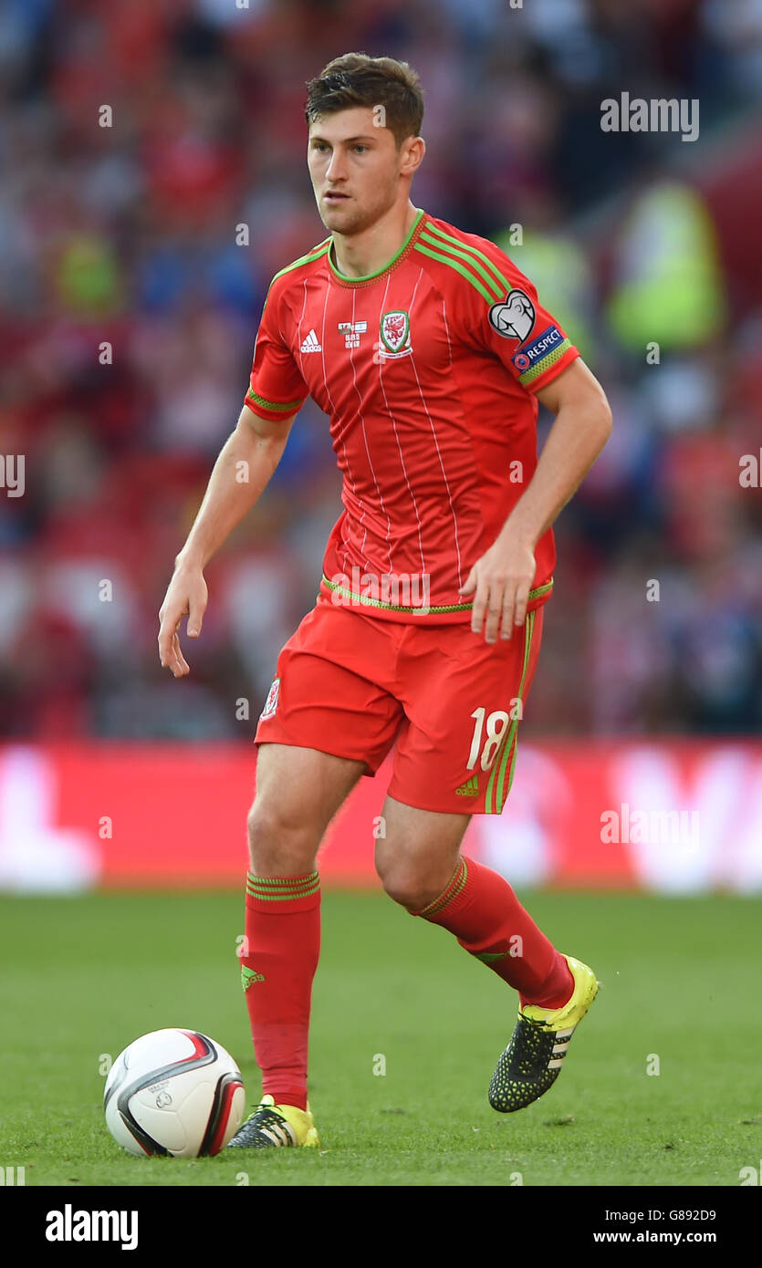 Football - UEFA Euro 2016 - Qualifications - Groupe B - Pays de Galles v Israël - Cardiff City Stadium Banque D'Images