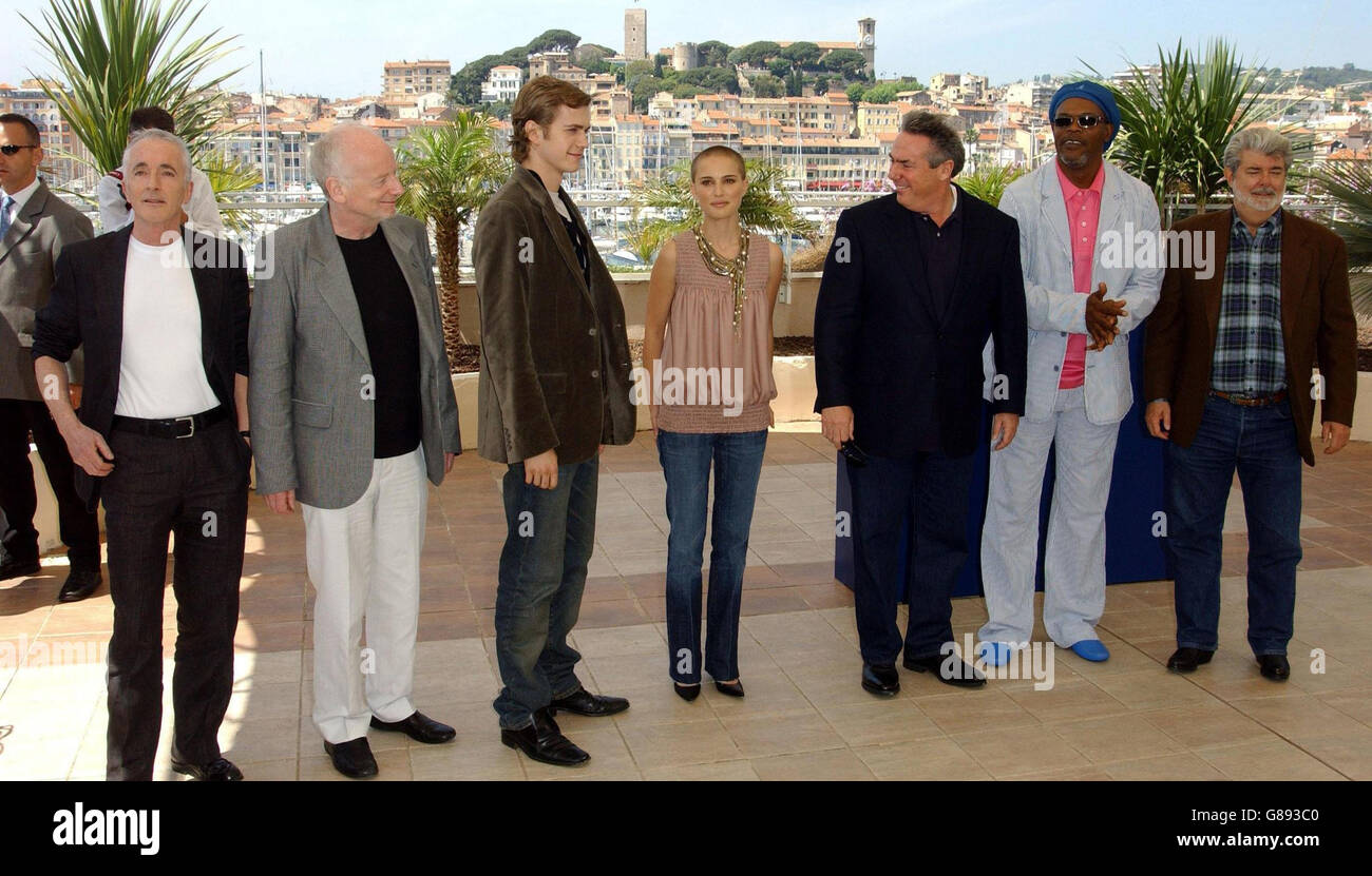 58e Festival International du Film de Cannes - Star Wars - Episode 3 - La Revanche des Sith Photocall - Palais du Festival Banque D'Images