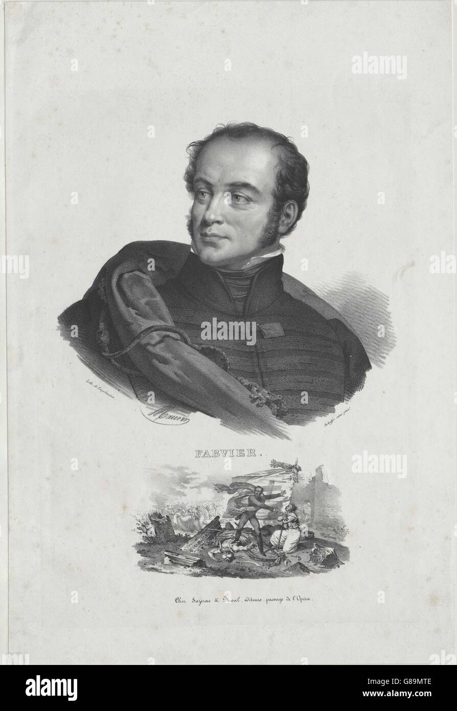 Fabvier, Charles Nicolas Baron Banque D'Images
