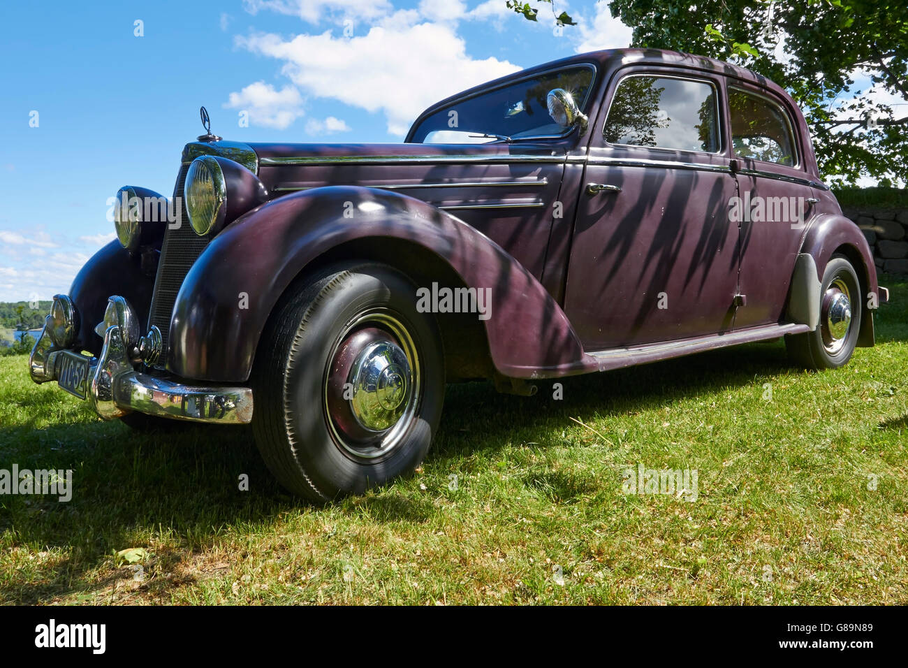 1952 Mercedes Benz Limousine 170 SB Banque D'Images