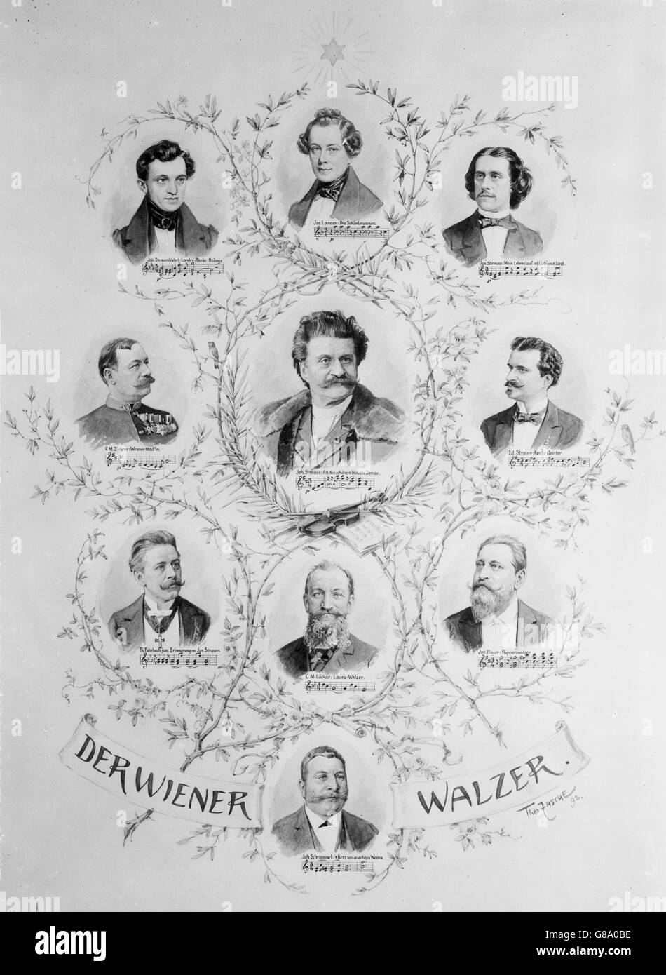 Der Wiener Walzer Banque D'Images
