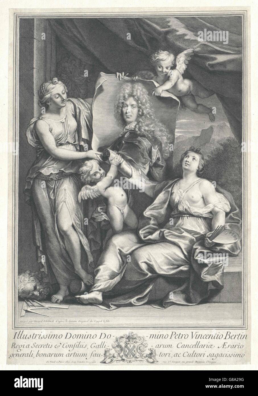 Bertin, Pierre-Vincent Banque D'Images