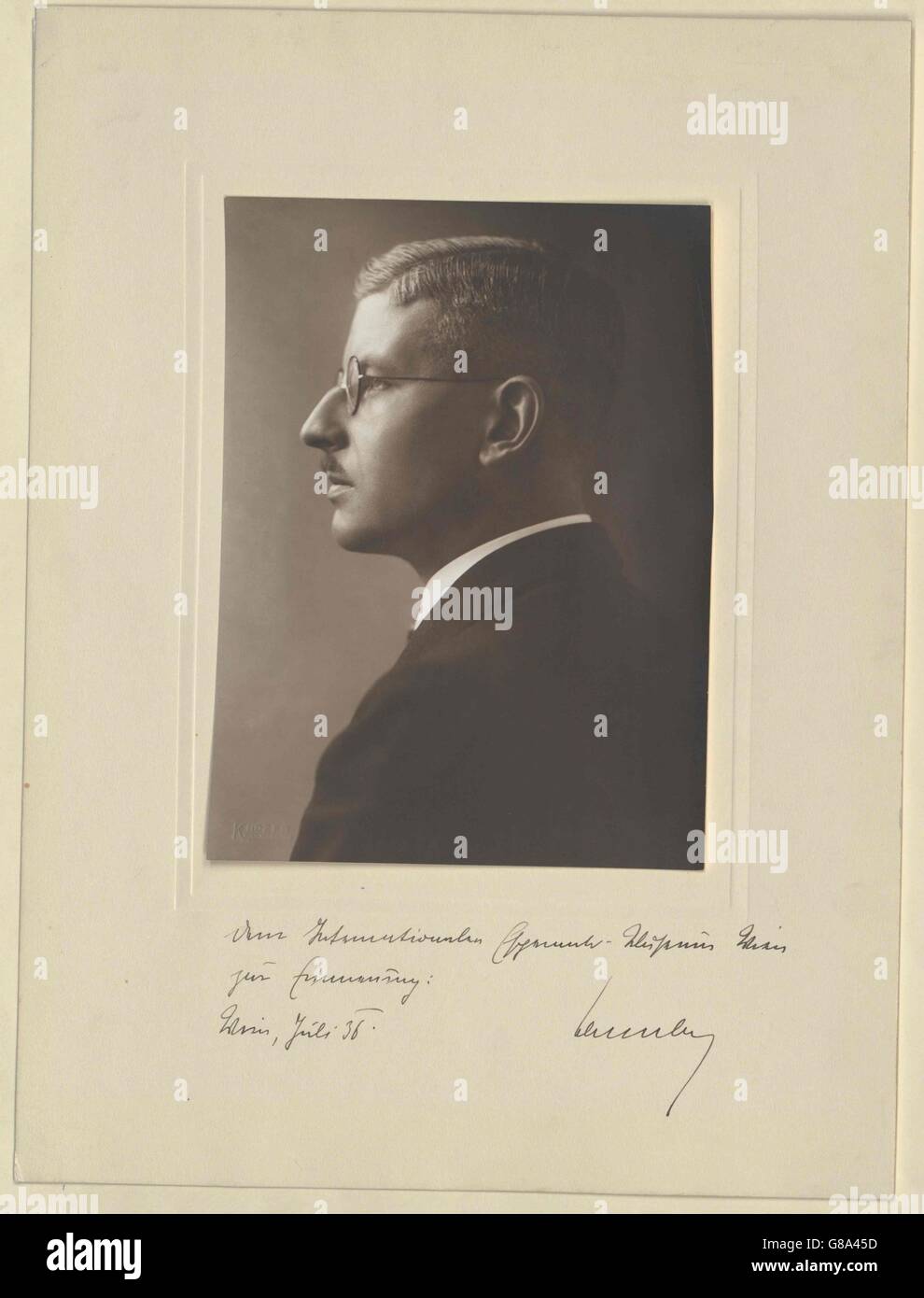 Schuschnigg, Kurt von Banque D'Images