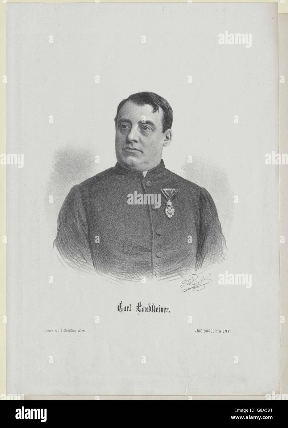 Karl Landsteiner, Banque D'Images