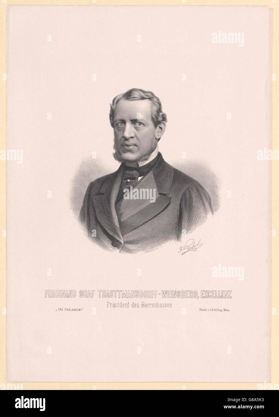 Trauttmansdorff-Weinsberg, Ferdinand Graf Banque D'Images